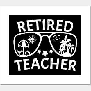 Retired Teacher Posters and Art